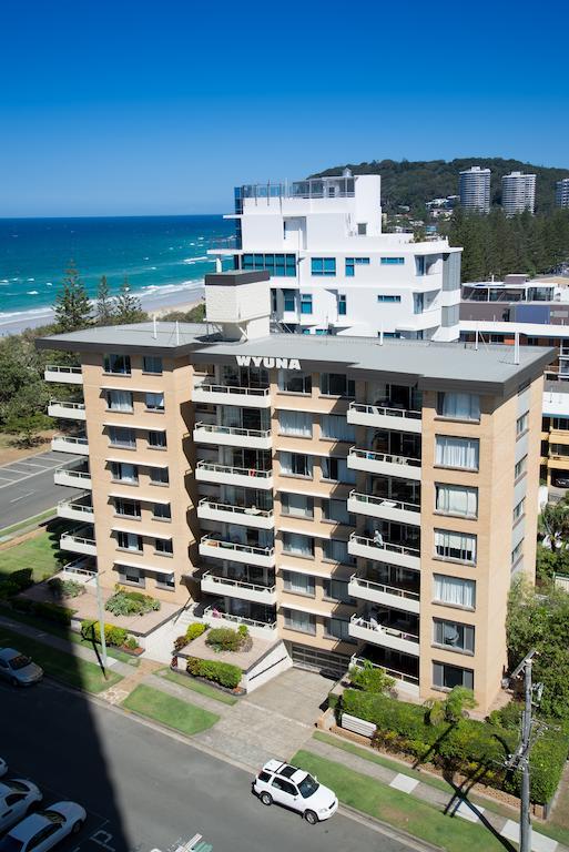 Wyuna Beachfront Holiday Apartments Gold Coast Exterior photo